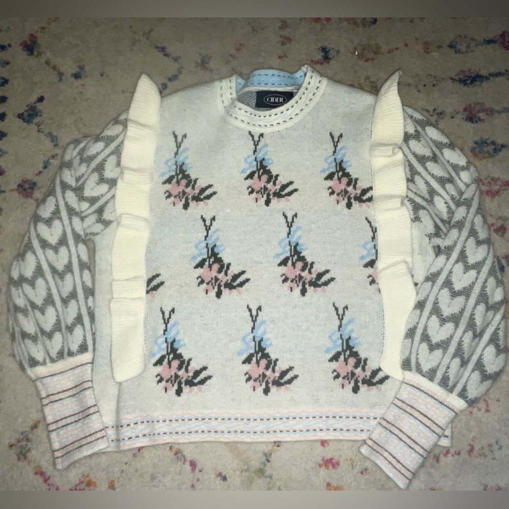Loveshack fancy sweater
